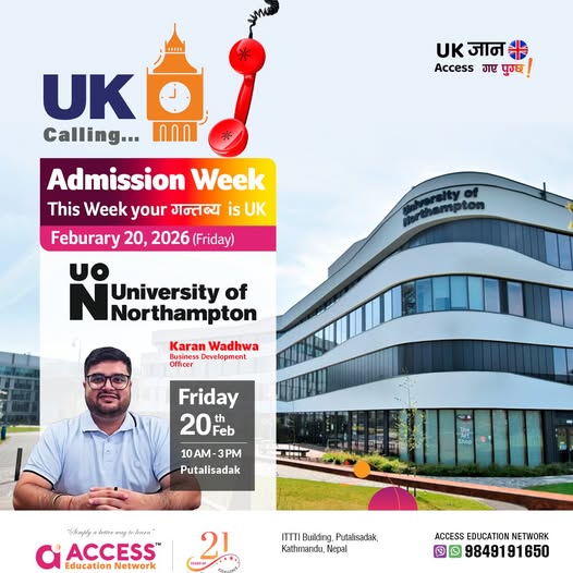 UK Calling - Admission Week (University of Northampton)